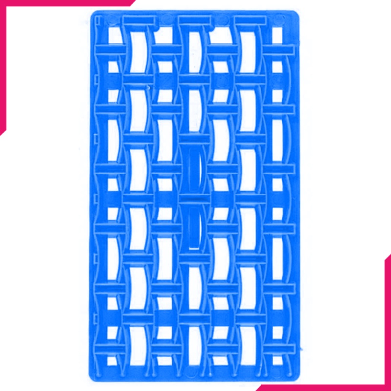 Fondant Net Stamp Test Weaving