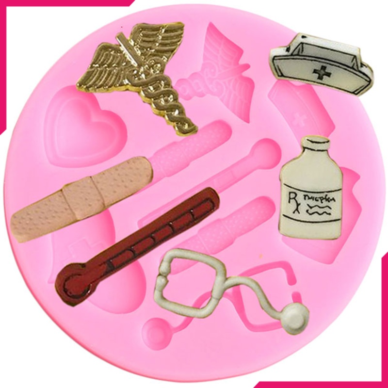 Nurse Theme Silicone Mold
