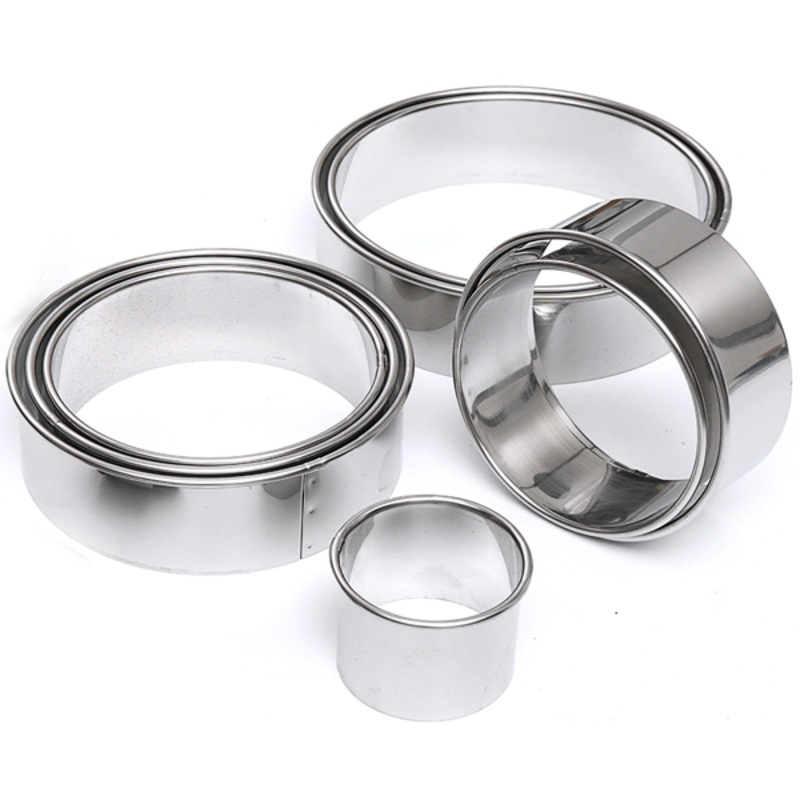 Round Cookie Cutter Steel 11 Pcs