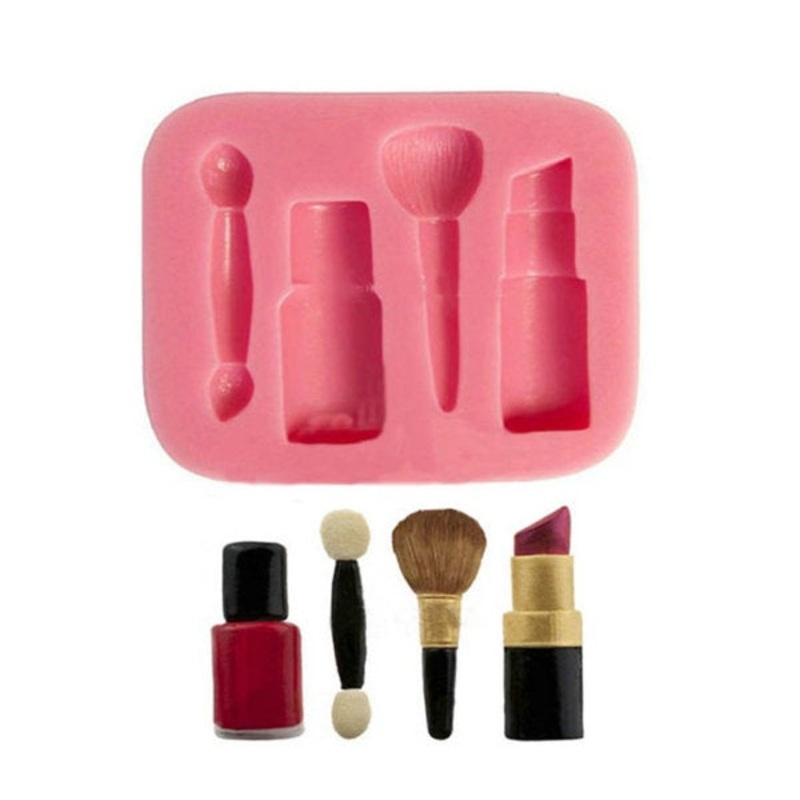 Silicone Fondant Mold Cosmetics