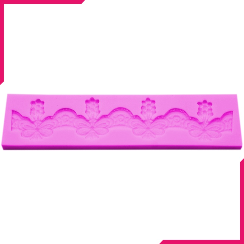 Silicone Fondant Mold Flower Lace