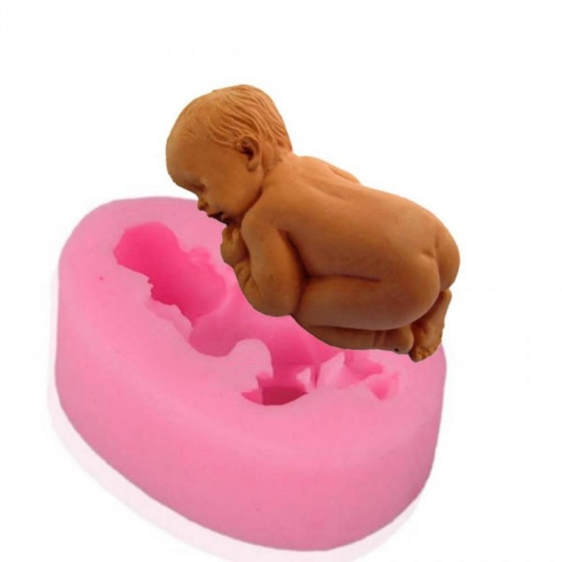 Silicone Fondant Mold Large Baby