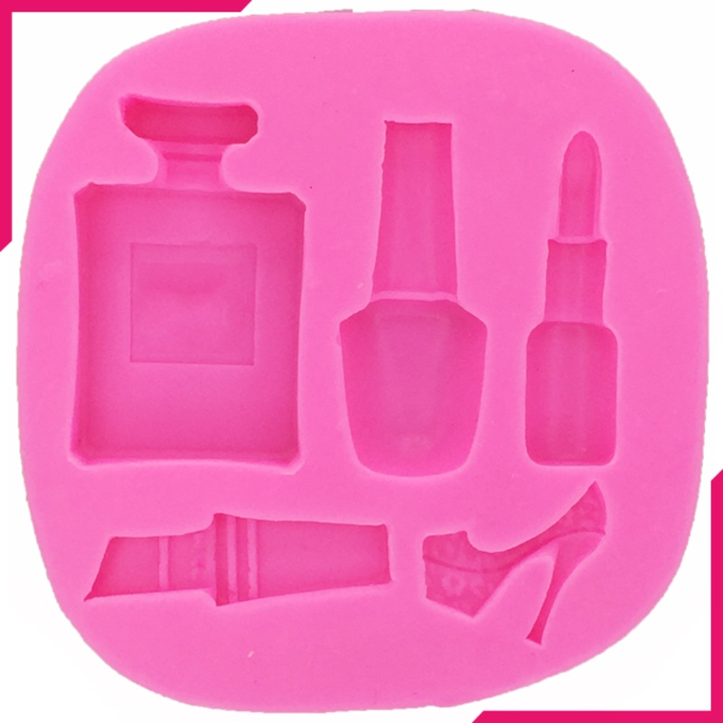 Silicone Fondant Mold Makeup Tools