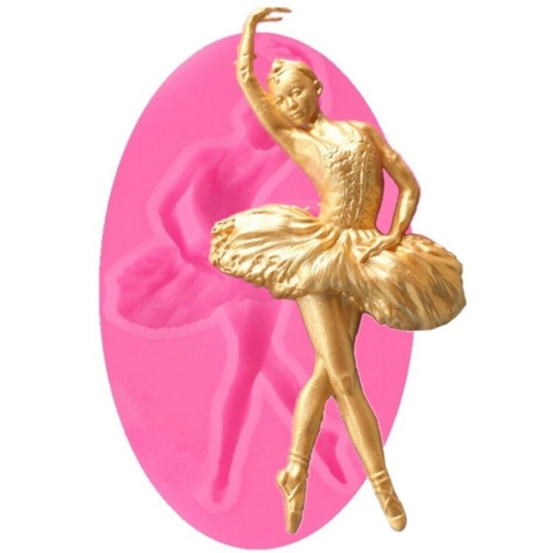 Silicone Mold Dancing Girl