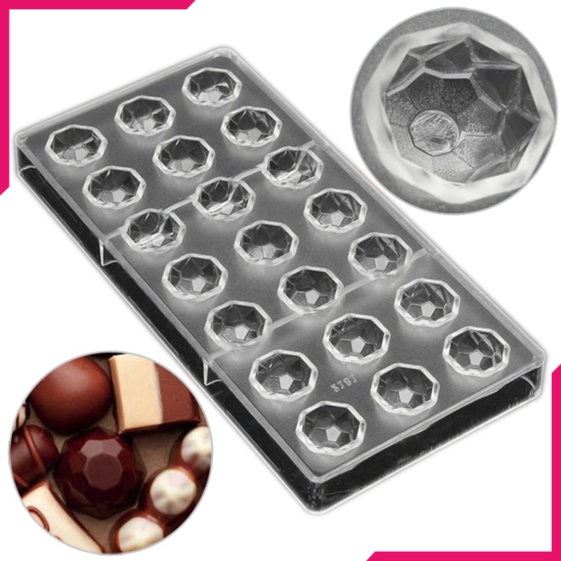 Acrylic Chocolate Mold Diamond Shape