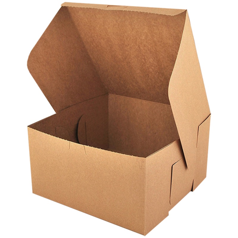 Brown Cake Box Large