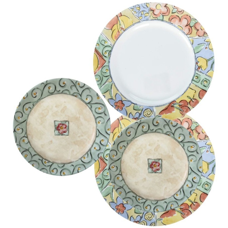 Corelle 18 Pcs Set Water Color - IMP
