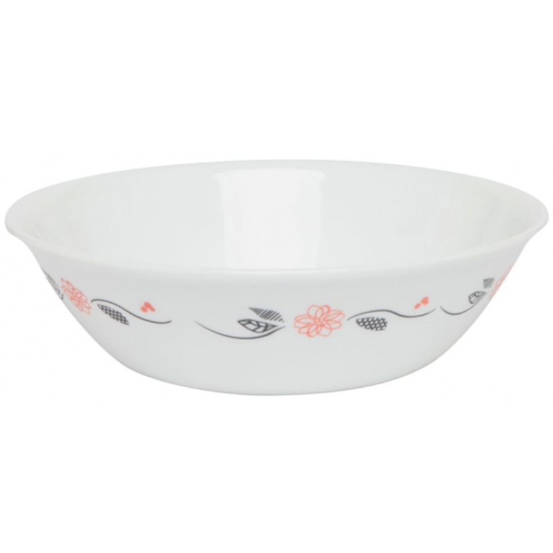 Corelle Livingware 1 qt Serving Bowl Tangerine Garden