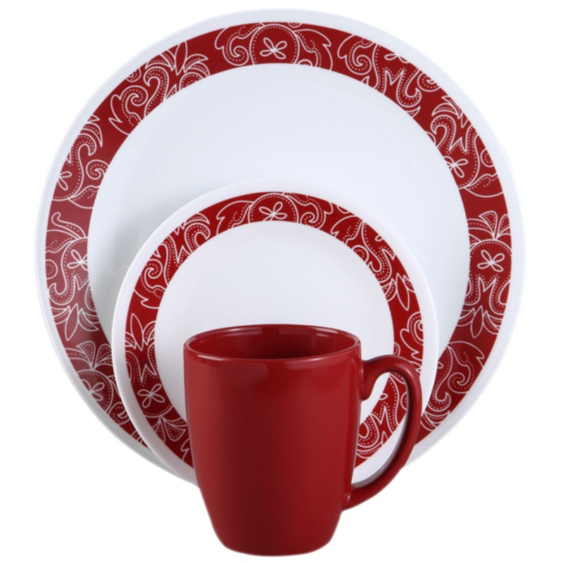 Corelle Livingware Series 16 Pcs Set Bandhani