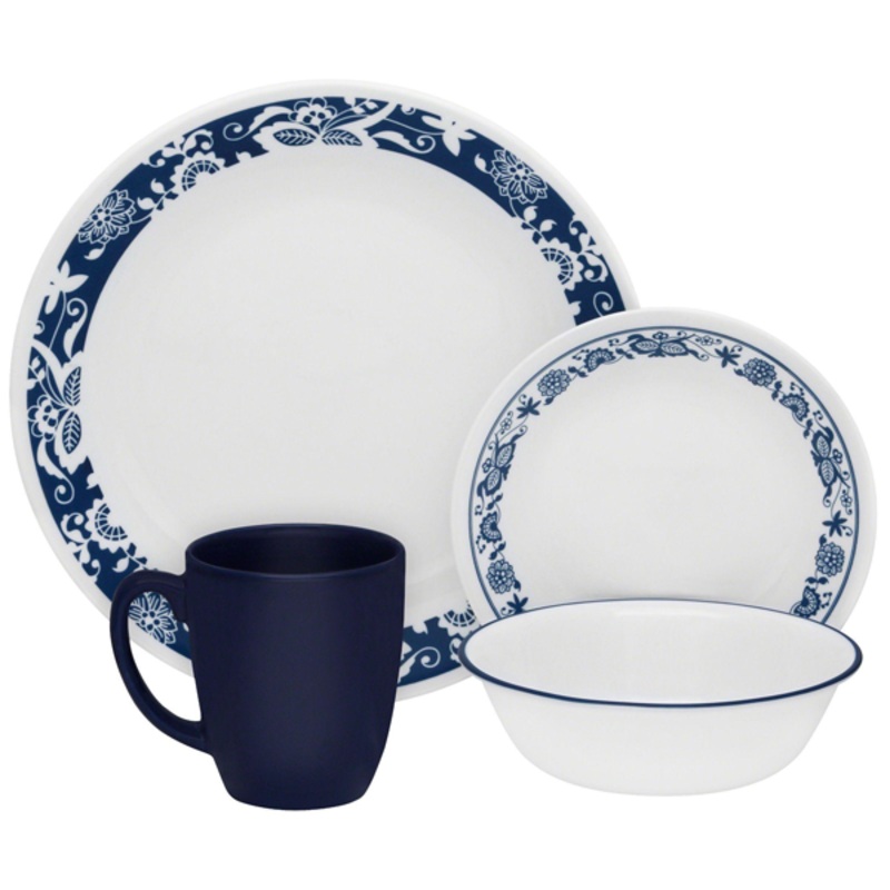 Corelle Livingware Series 16 Pcs Set True Blue