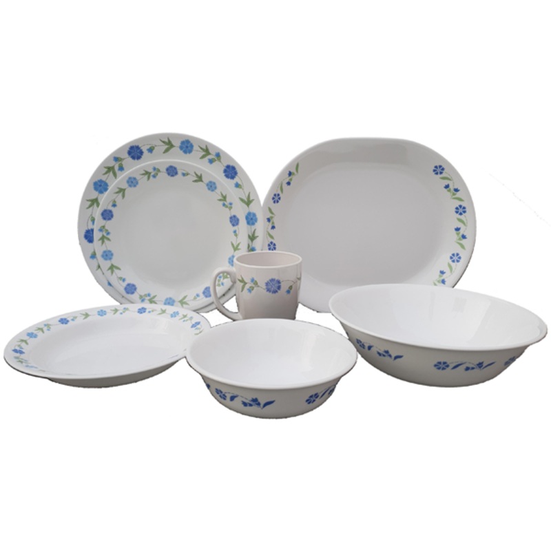 Corelle Livingware Series 32 Pcs Set Spring Blue