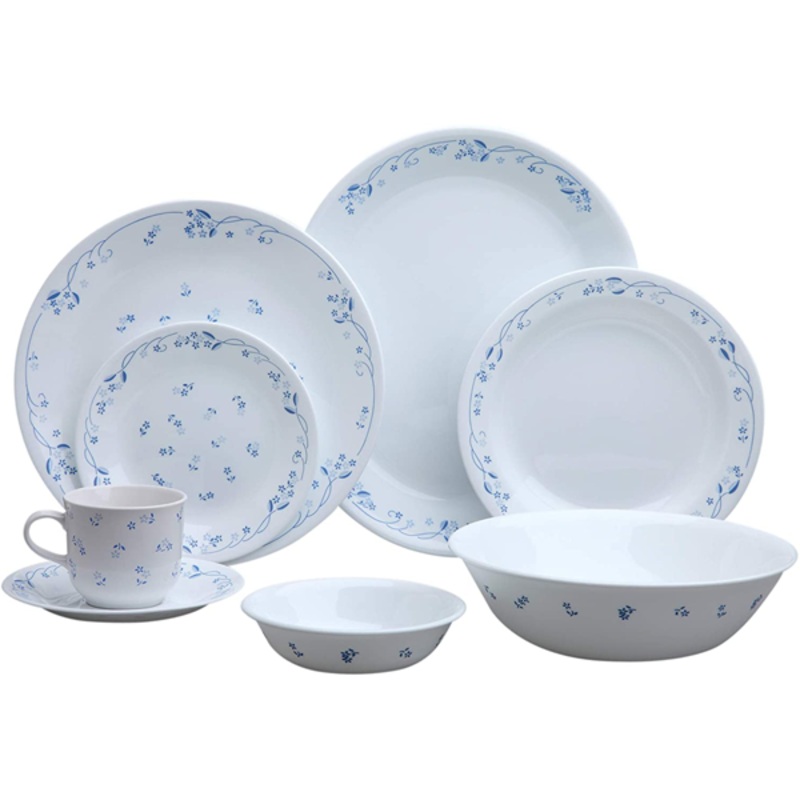 Corelle Livingware Series 76 Pcs Set Provincial Blue