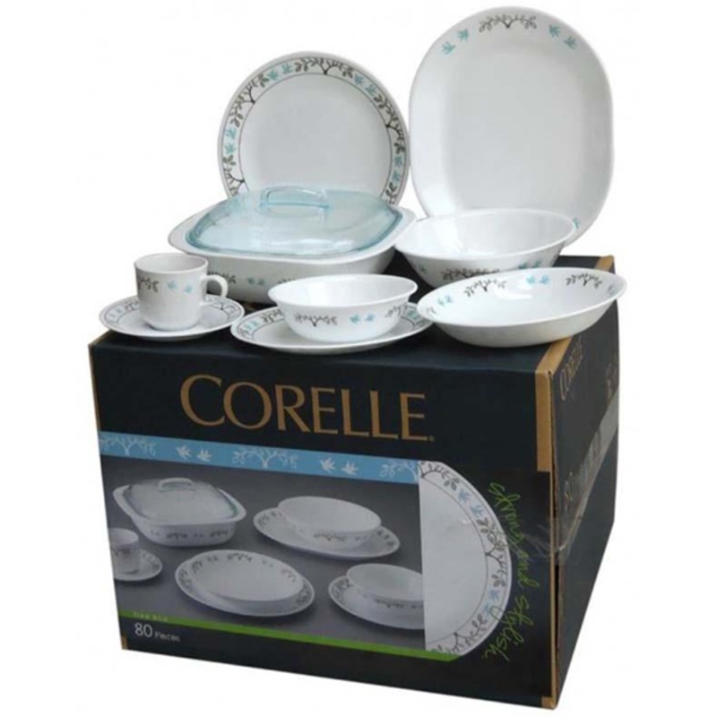 Corelle Livingware Series 80 Pcs Set Tree Bird