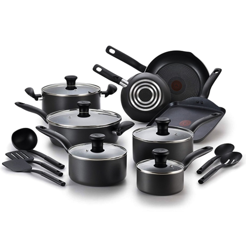 Kitchen King Ultimate Cook Set 25Pcs Black