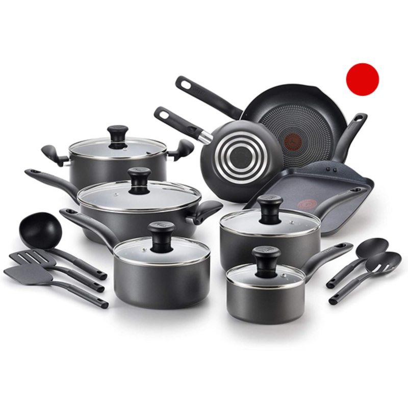 Kitchen King Ultimate Cook Set 25Pcs Red
