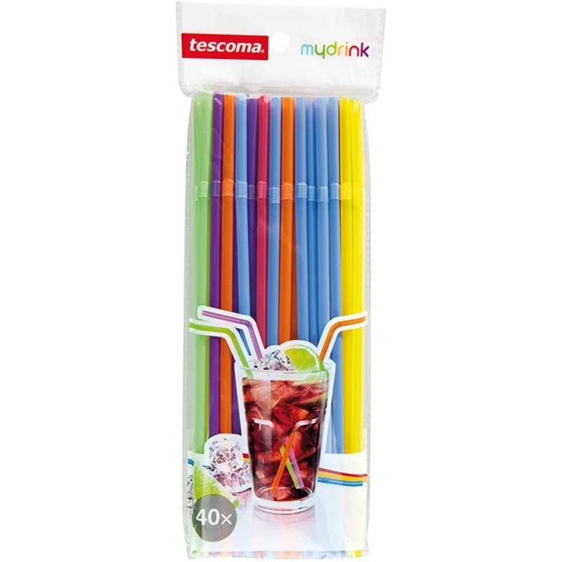 Tescoma Drinking Straws Long Hinge