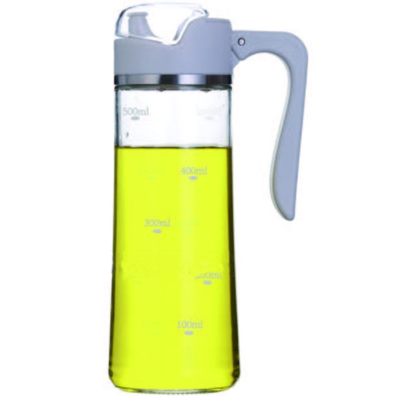 Brilliant Glassware Oil & Vinegar Bottle Grey - 500ml