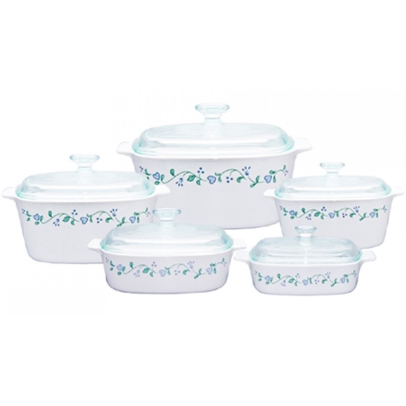 Corningware 10 Pcs Chef Classic Set Country Cottage