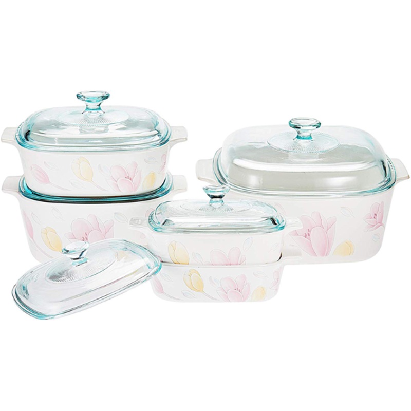 Corningware 10 Pcs Chef Classic Set Elegant City
