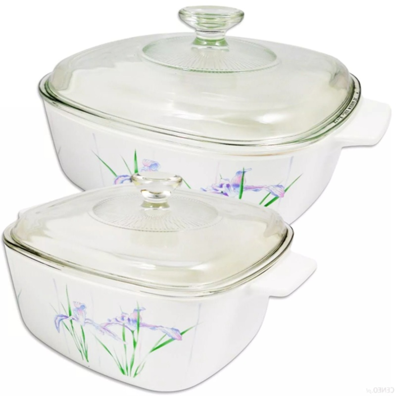 Corningware 4 Pcs Casserole Set - Shadow Iris