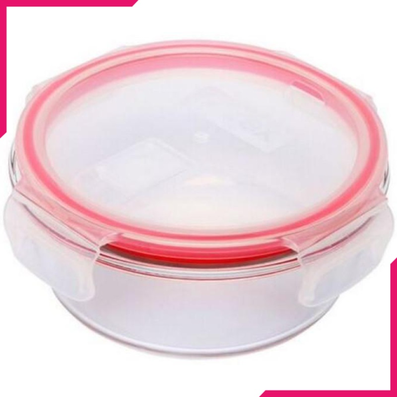 Pyrex Easy Vent Round Glass Food Storage Container
