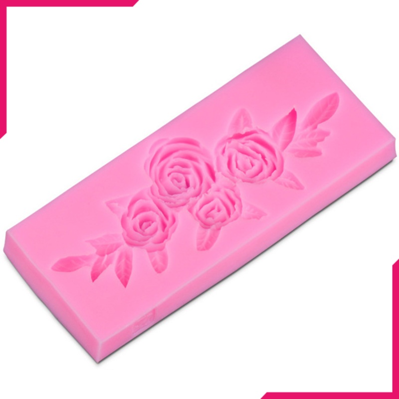 Rose Flower Silicone Fondant Mold
