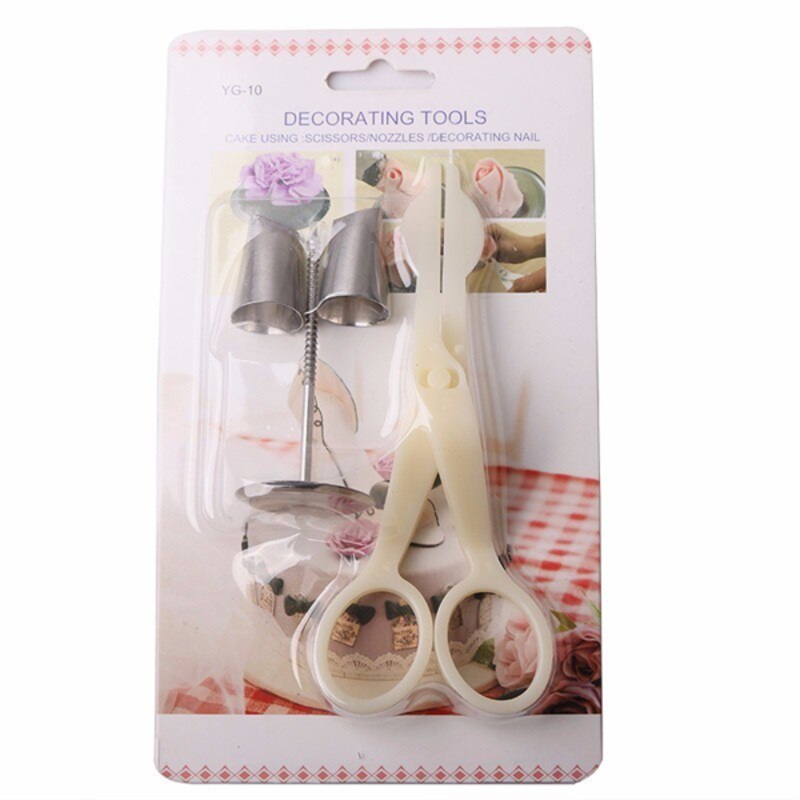 Scissor & Flower Nail Set