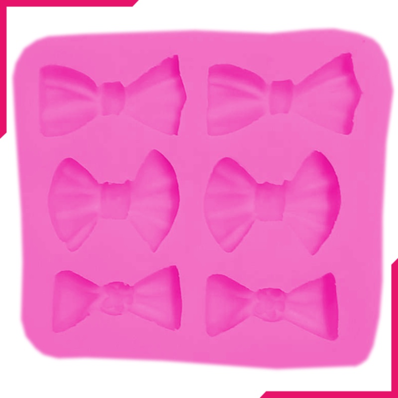 Silicone Fondant Mold Bow Shapes