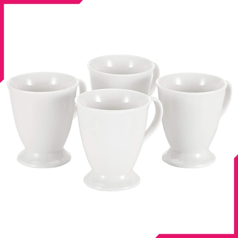 Symphony Footed Mug Set 4Pcs