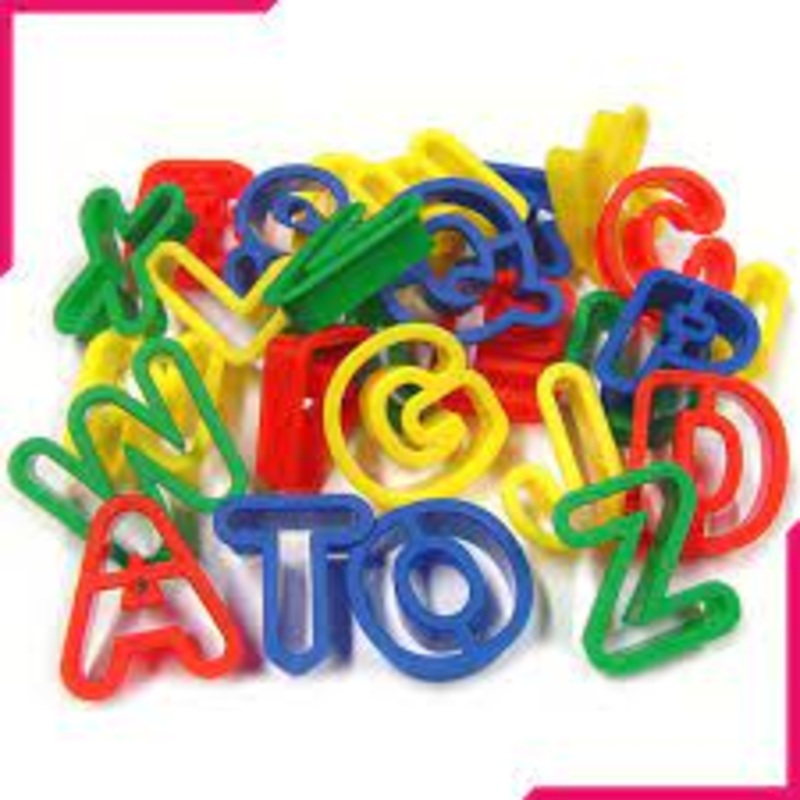 Alphabet Cookie Cutter with Bucket