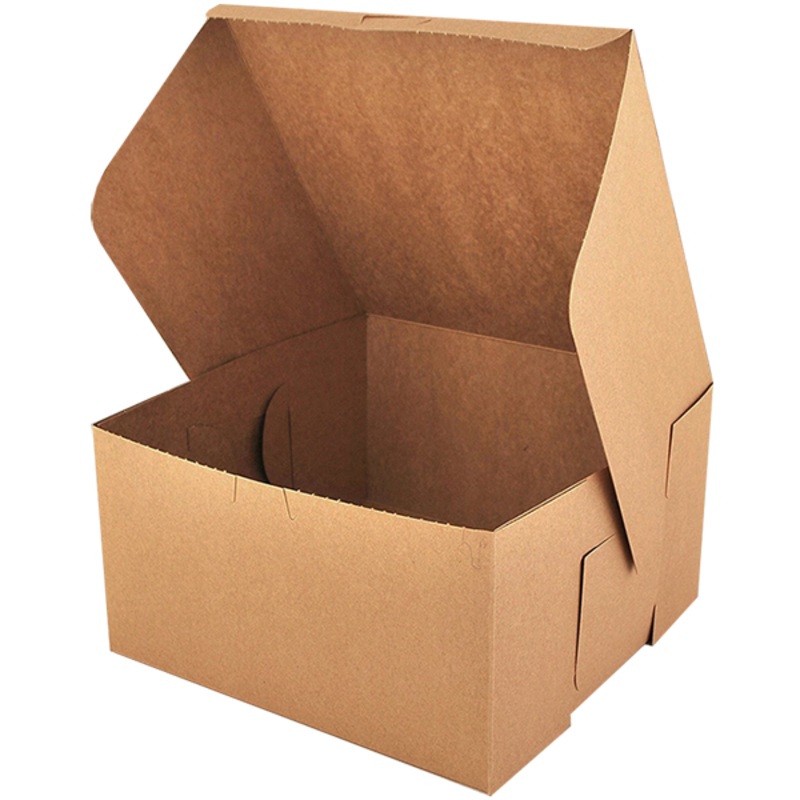 Brown Cake Box 8x8 Inches