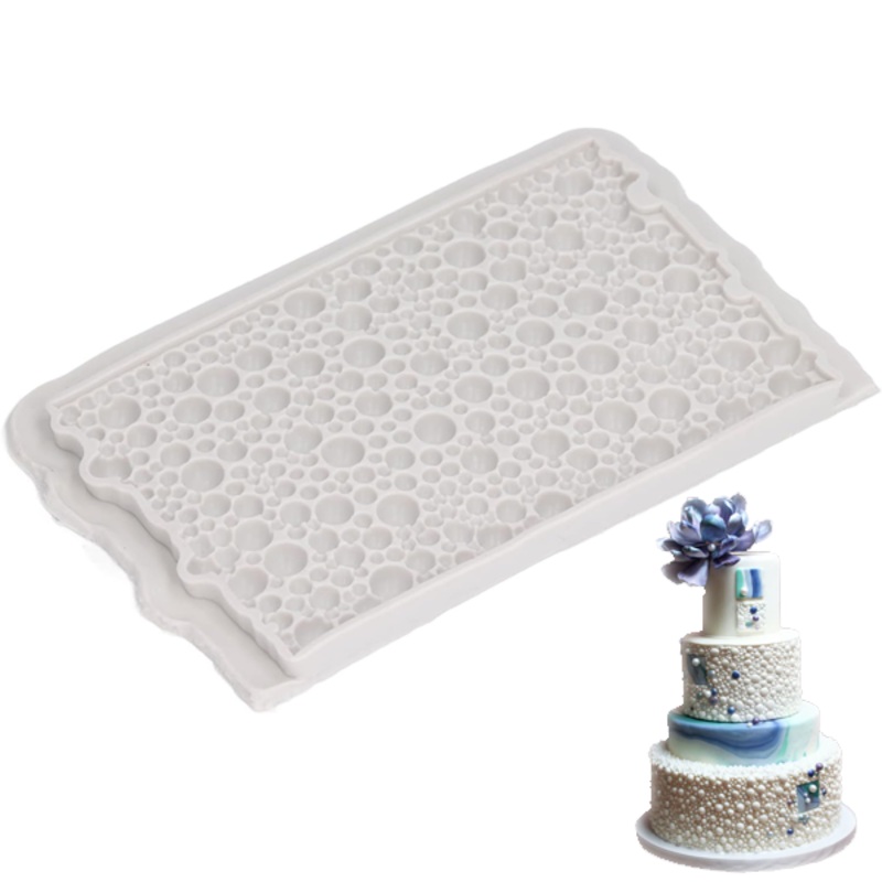 Bubble Pearl Beads Impression Silicone Fondant Mold