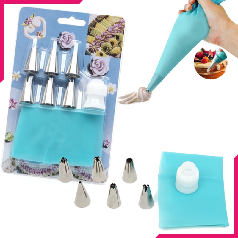 Cake Decorating Tools Set 8 Pcs