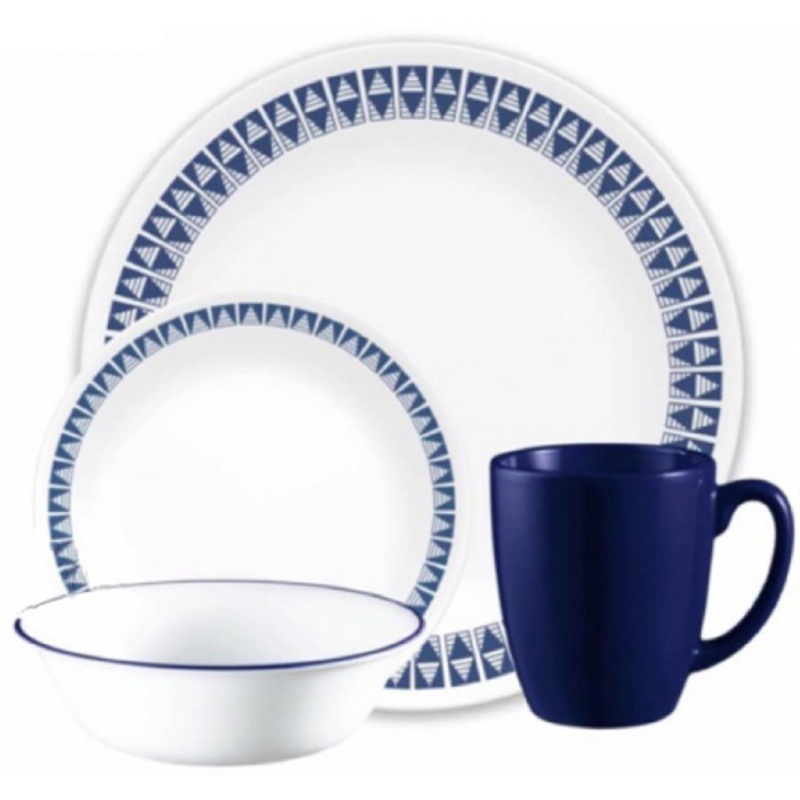 Corelle Livingware Series 16 Pcs Set Wheeler Diamond