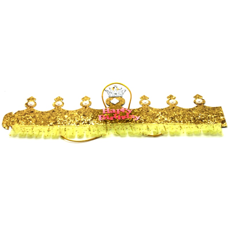 Crown Happy Birthday Cap