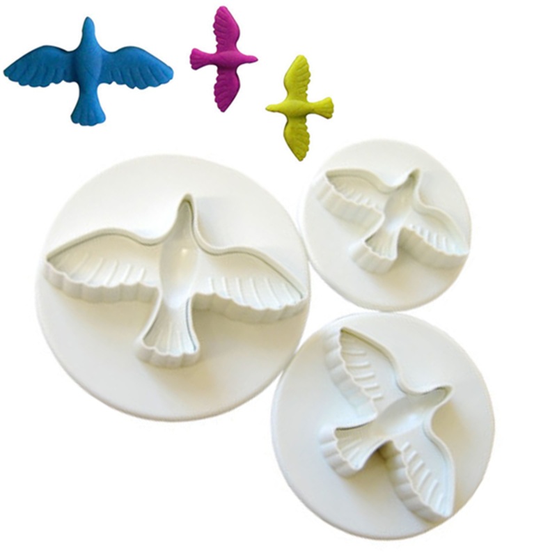 Plunger Cutter Dove 3Pcs Set