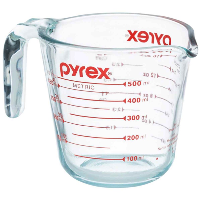 Pyrex 2-Cup Glass Measuring Cup 500ml