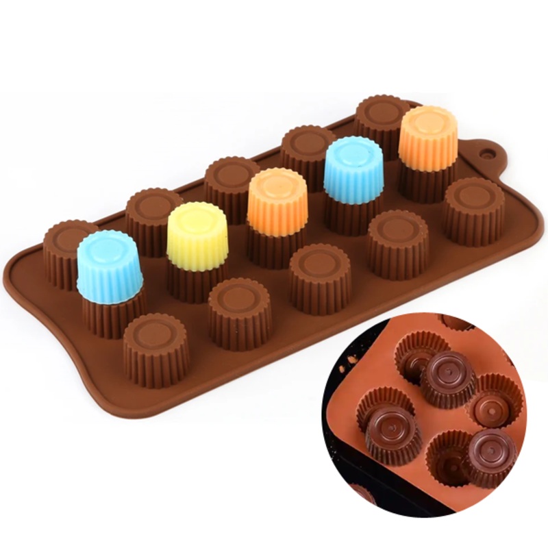 Silicone Chocolate Mold Round Candy