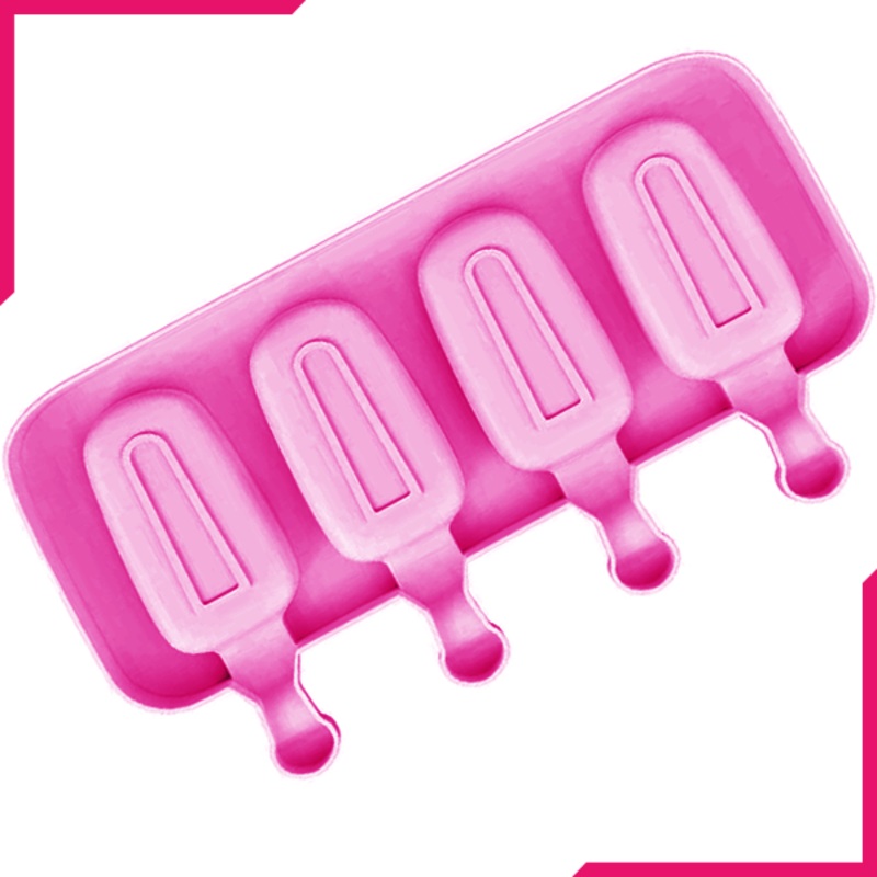 Silicone Popsicle Mold 4 Cavity