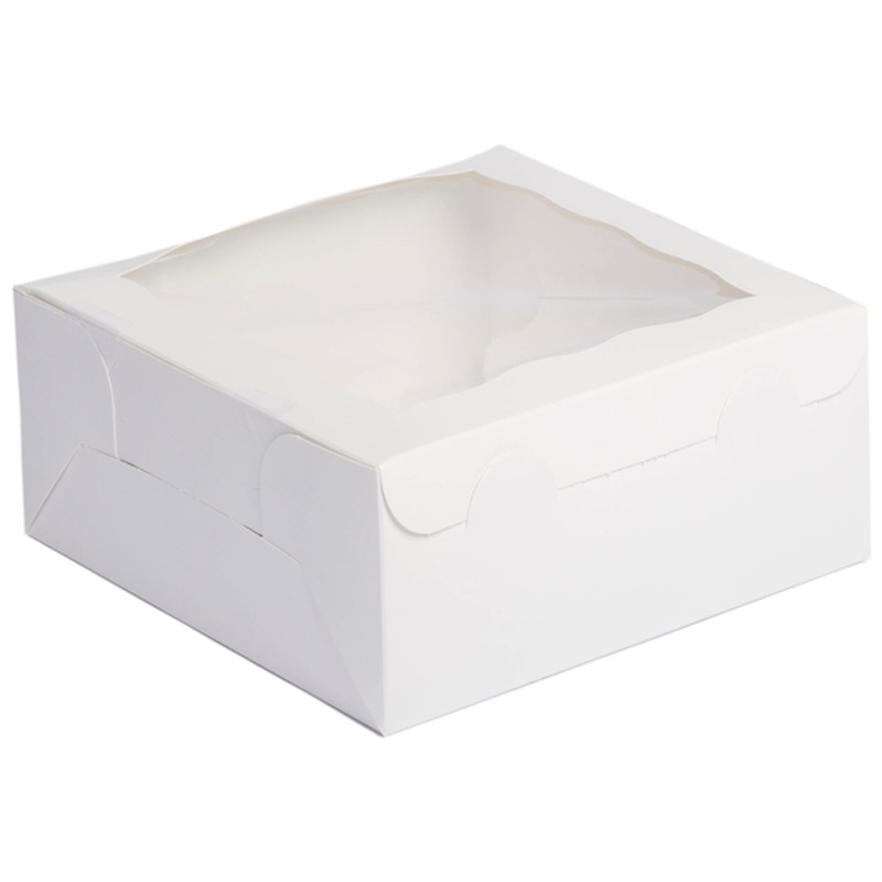 White Brownie Box