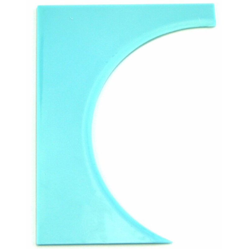 Cake Icing Comb Blue Pattern 6