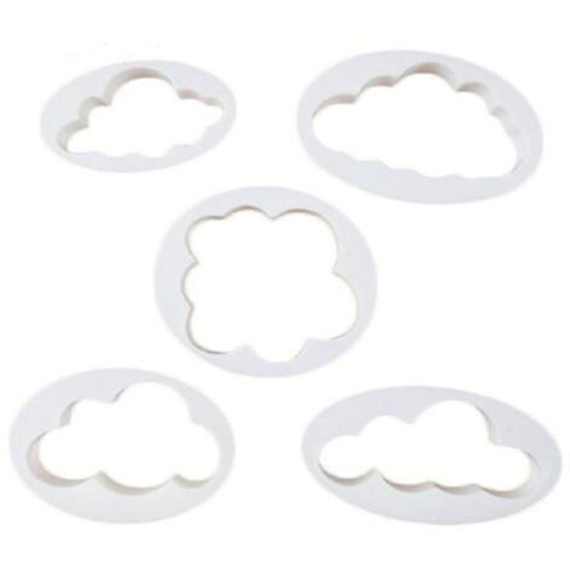 Fluffy Cloud Cutters 5Pcs