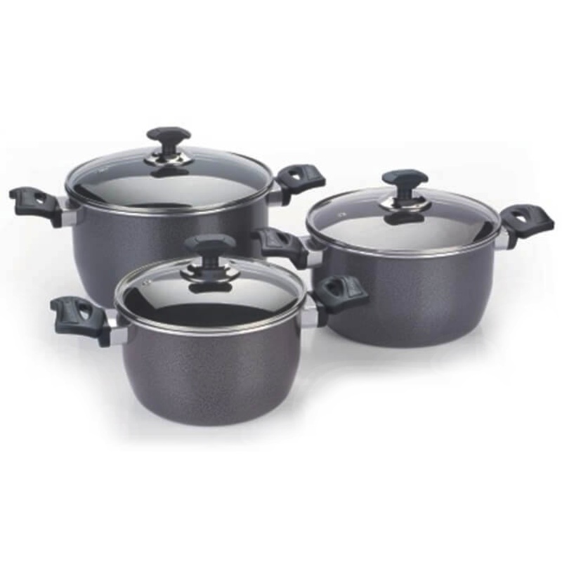 Kitchen King Non-Stick Quantum Set 6Pcs