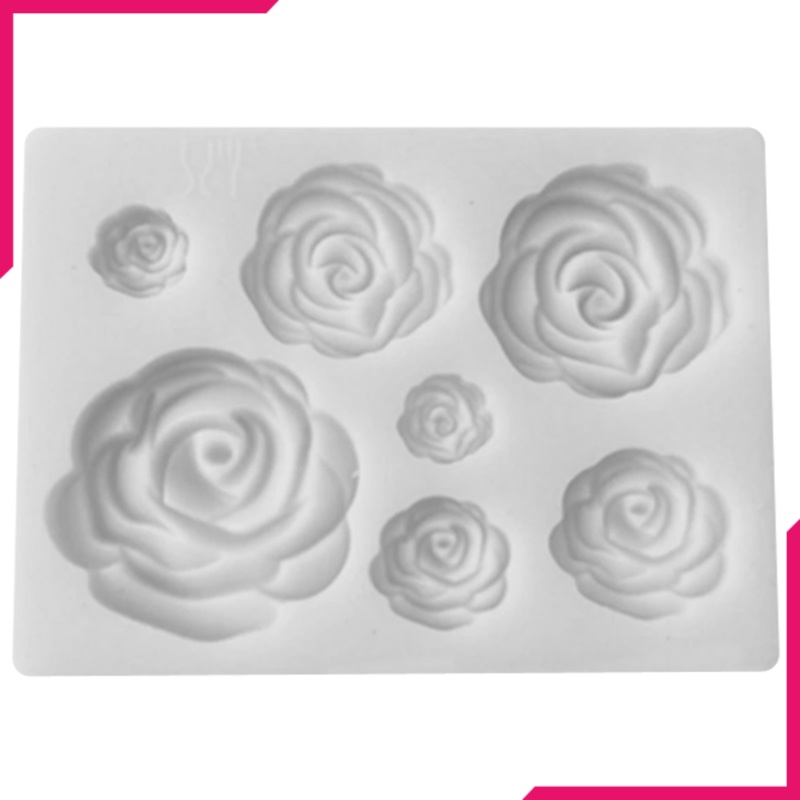Rose Flowers Silicone Mold