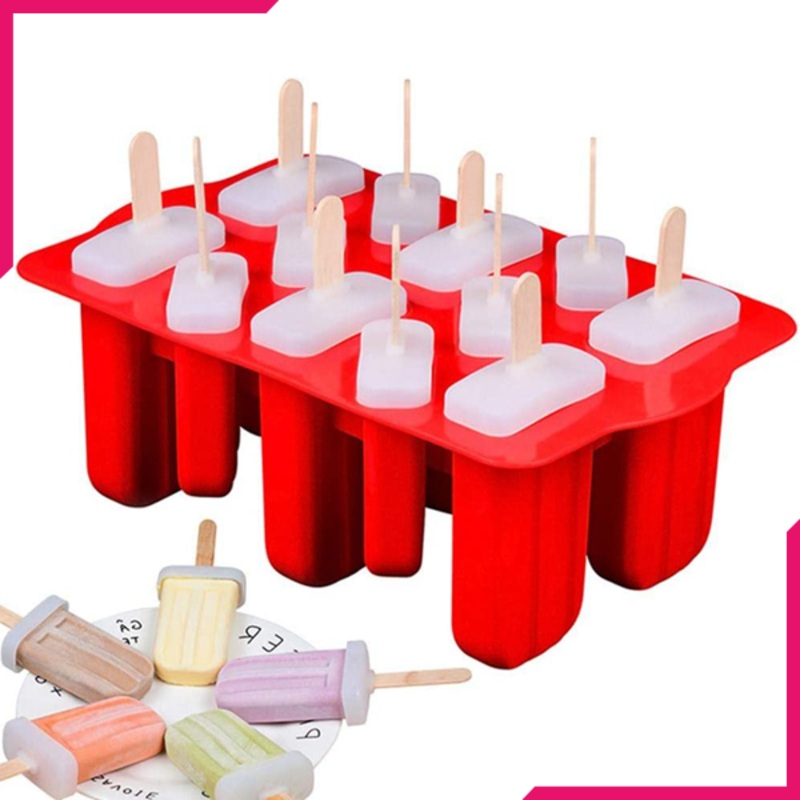 Silicone Popsicle Mold 12 Cavity