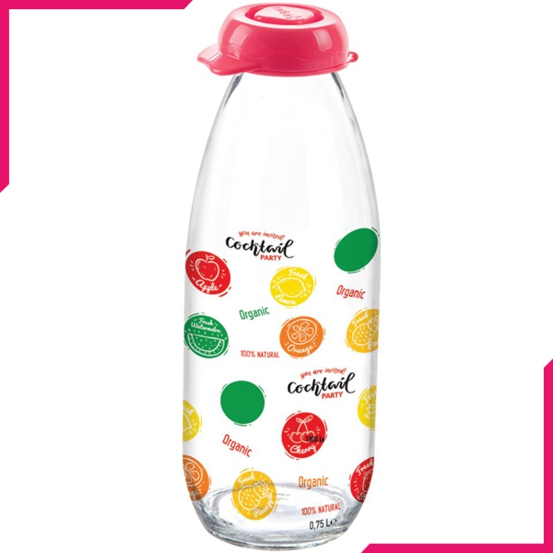 Sarina Decorated Juice Bottle 1000CC