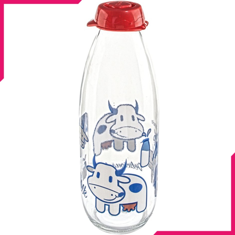 Sarina Decorated Milk Bottle 1000CC