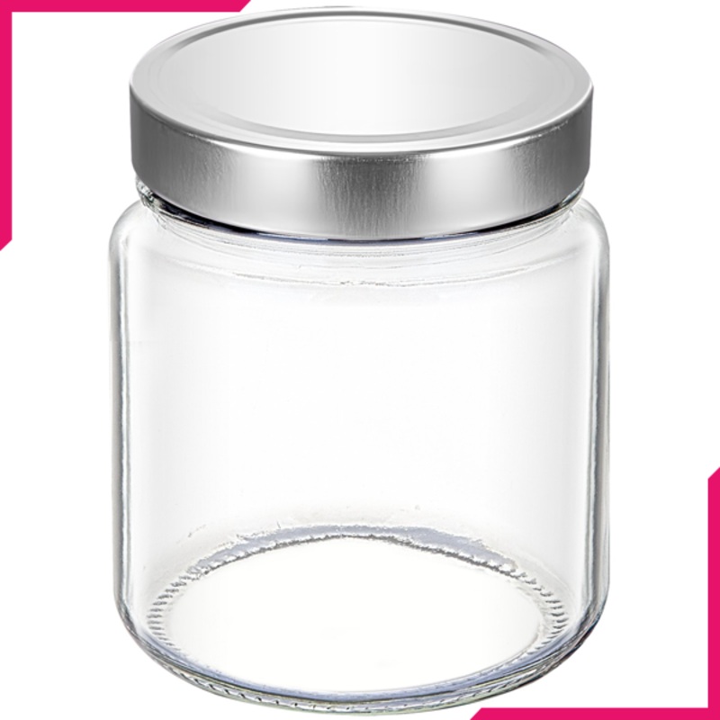 Sarina Metal Lid Pantry Jar 1000CC