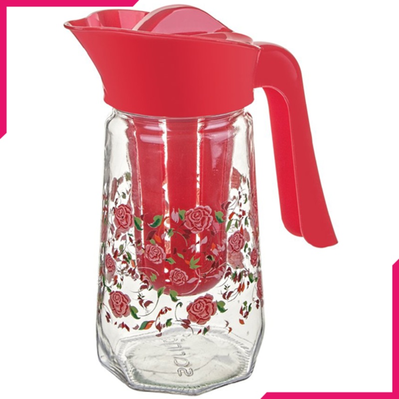 Sarina Prizma Decorated Detox Jug 1000CC