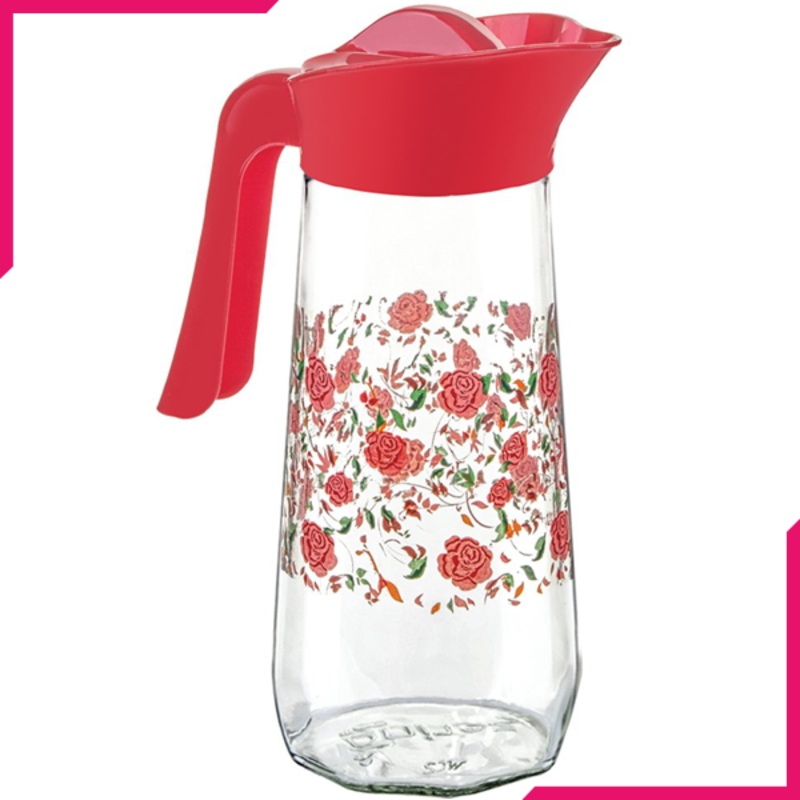 Sarina Prizma Decorated Press Lid Jug 1600CC